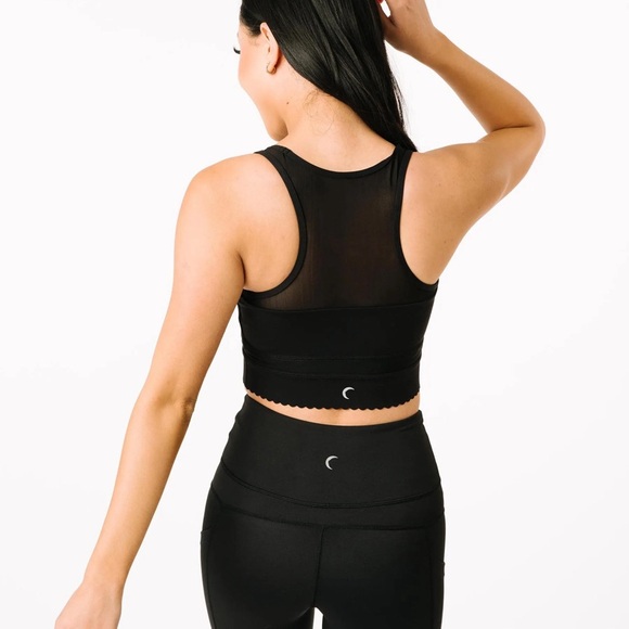 Zyia Black Star Mesh Bra - Picture 4 of 7